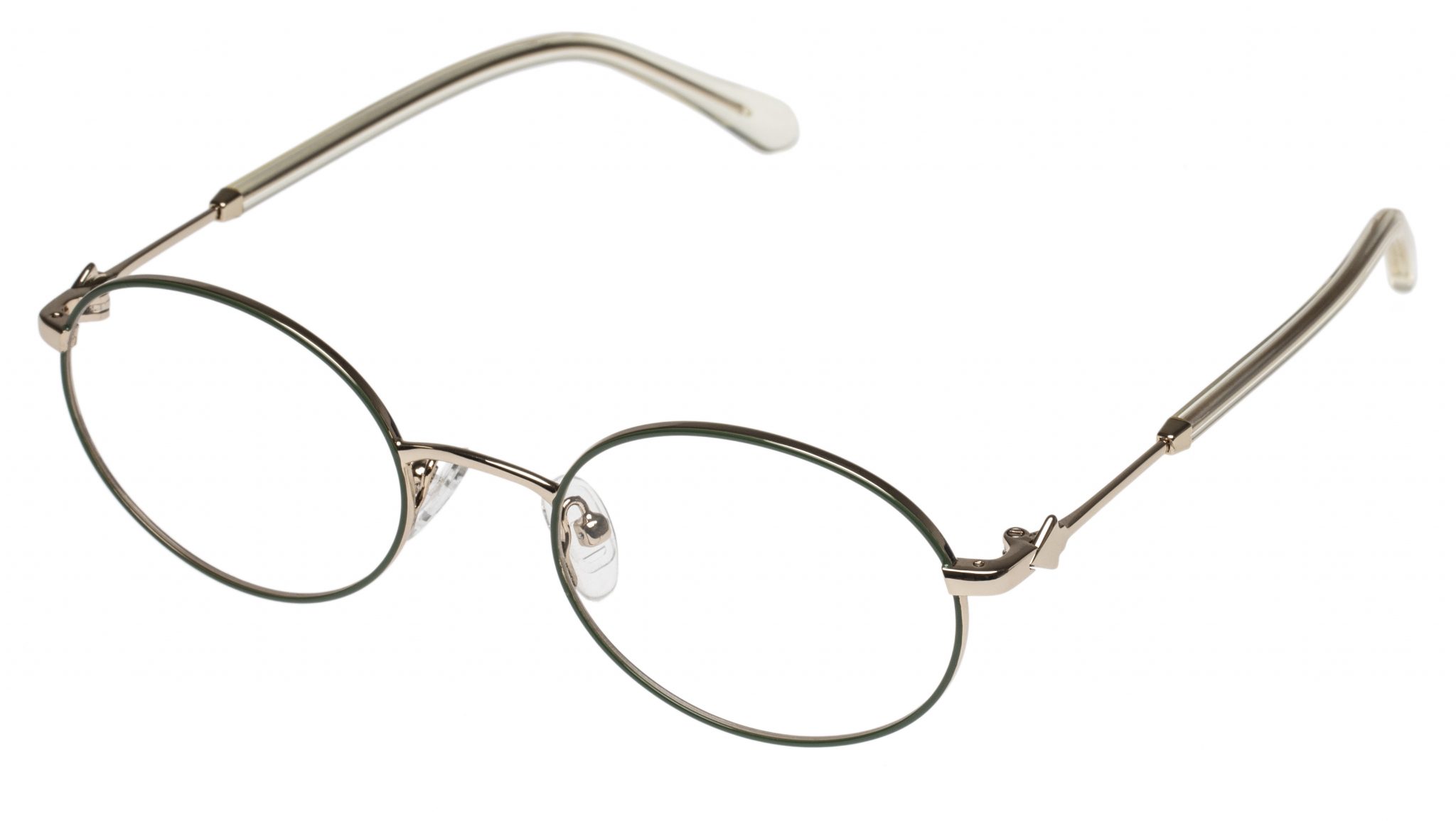 KAREN WALKER OPTICAL - ADA /BLACK GOLD