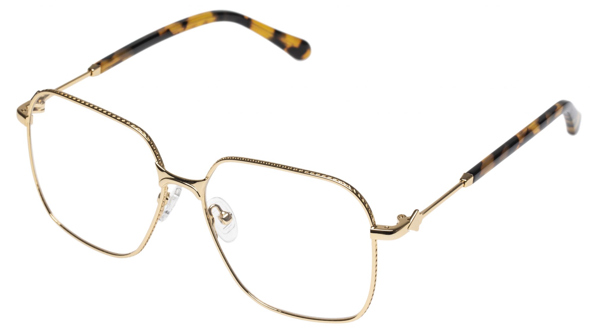 KAREN WALKER OPTICAL - SEDARIS /BRIGHT GOLD TORT