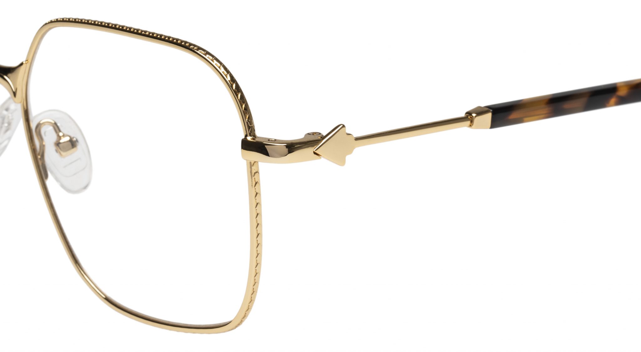 KAREN WALKER OPTICAL - SEDARIS /BRIGHT GOLD TORT - Image 3