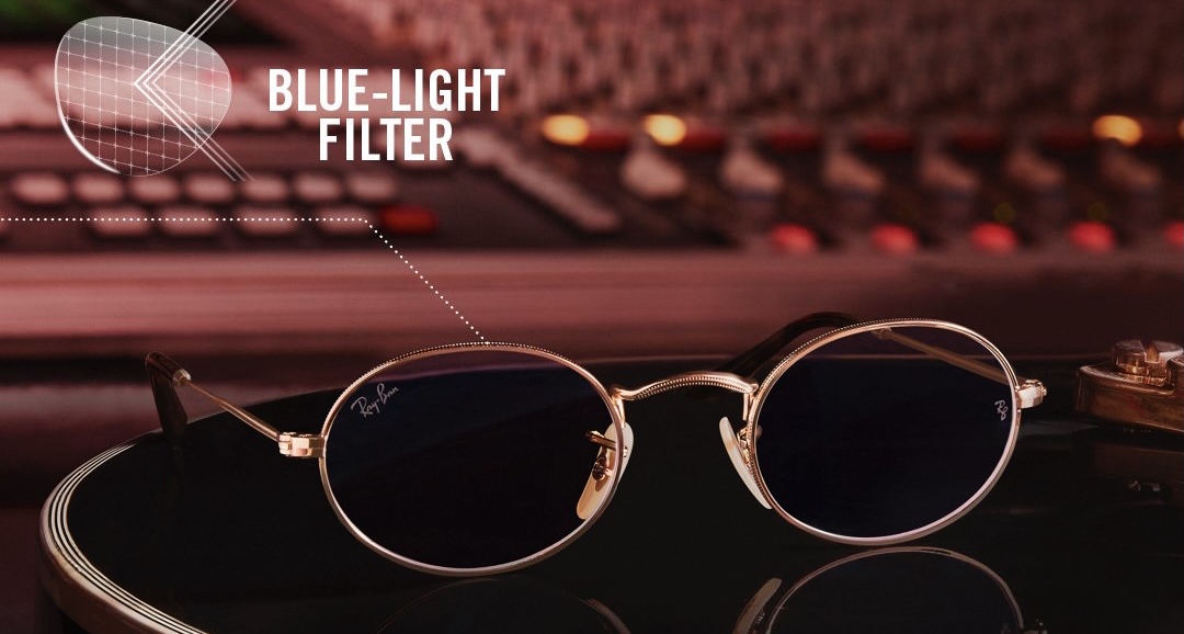 blue light filter glasses ray ban