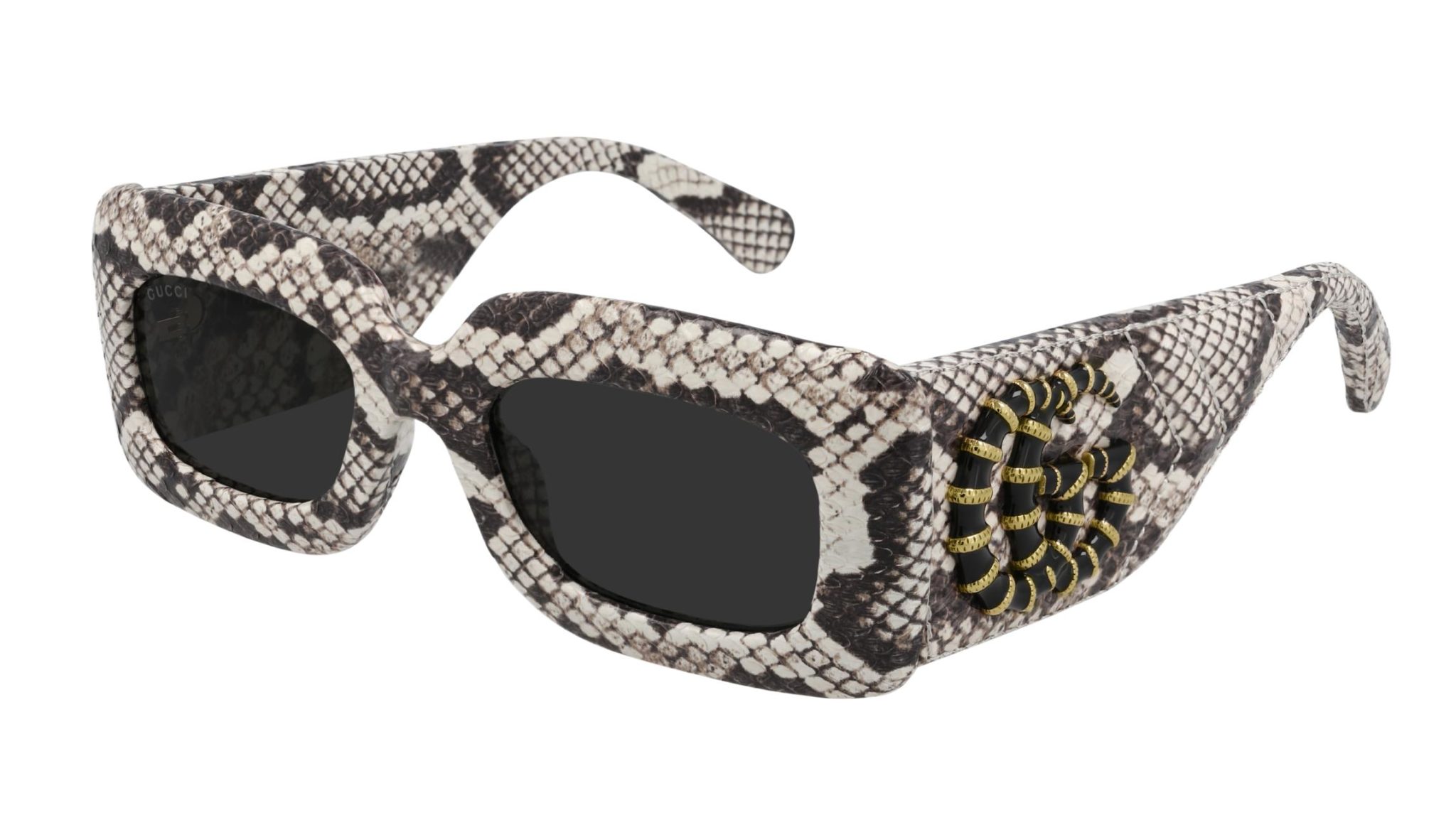 GUCCI – GG0816S /002 LEATHER SNAKE 
