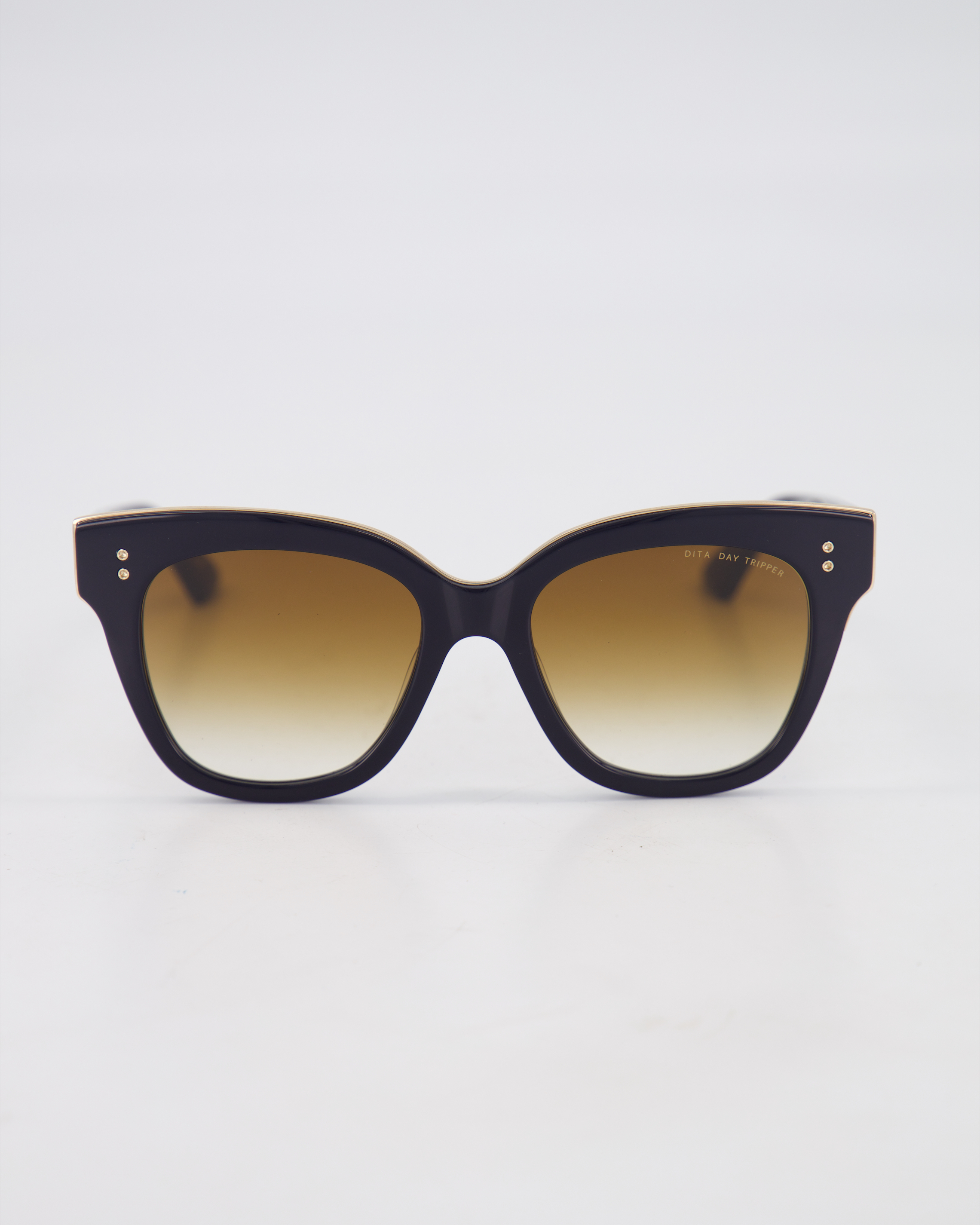 DITA - OVERSIZE CATEYE 'DAY TRIPPER' SUNGLASSES /NAVY SWIRL