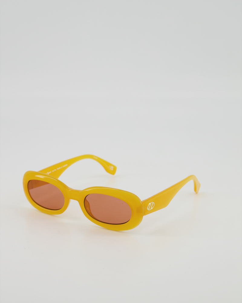 LE SPECS – *RECYCLED* LE SUSTAIN PILOT ‘TRAILBREAKER’ SUNGLASSES /CLAY ...