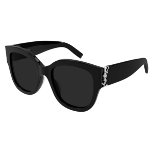 SAINT LAURENT *POLARIZED* - OVERSIZE ’SL M95’ SUNGLASSES /BLACK