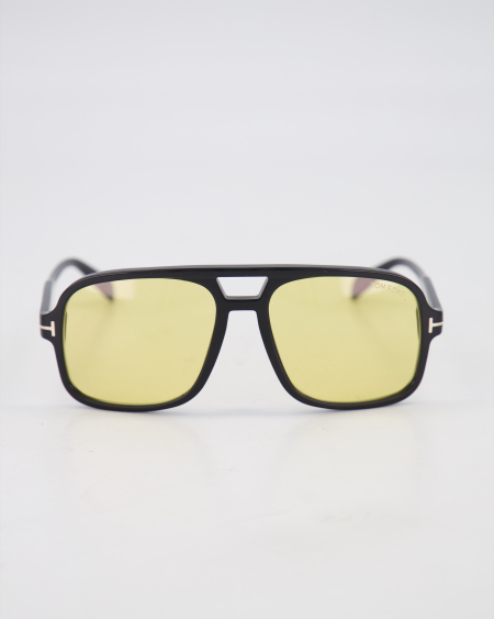 TOM FORD - PILOT ‘Falconer 02’ SUNGLASSES /Shiny black