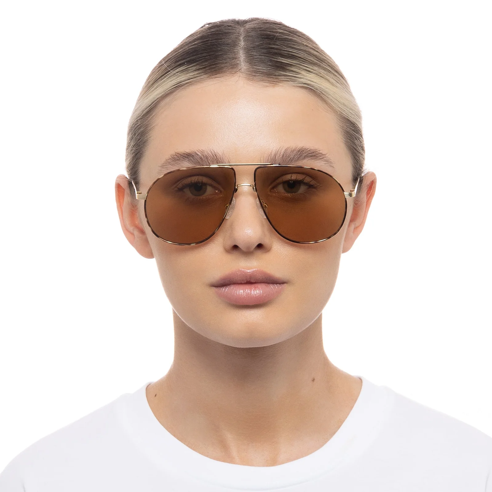 LE SPECS - SCHMALTZY | BRIGHT GOLD TORT - Image 4