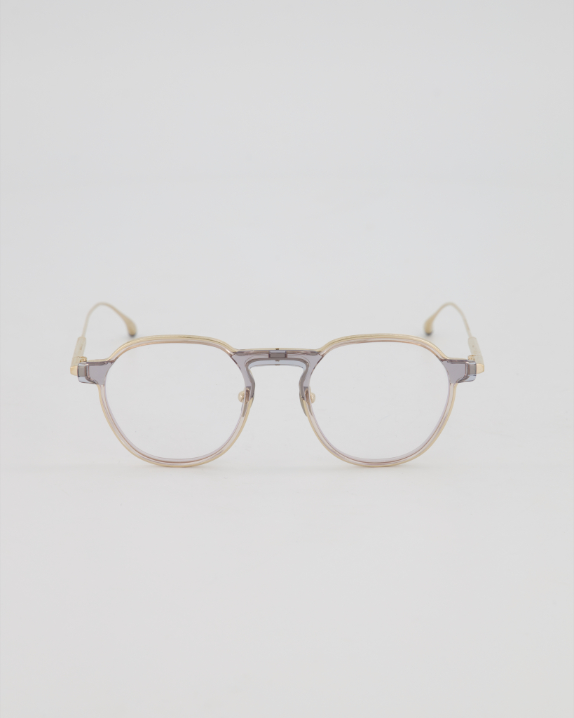 MASUNAGA 1905 | K3 - ROUND 'ASTER' OPTICAL /Grey + Gold