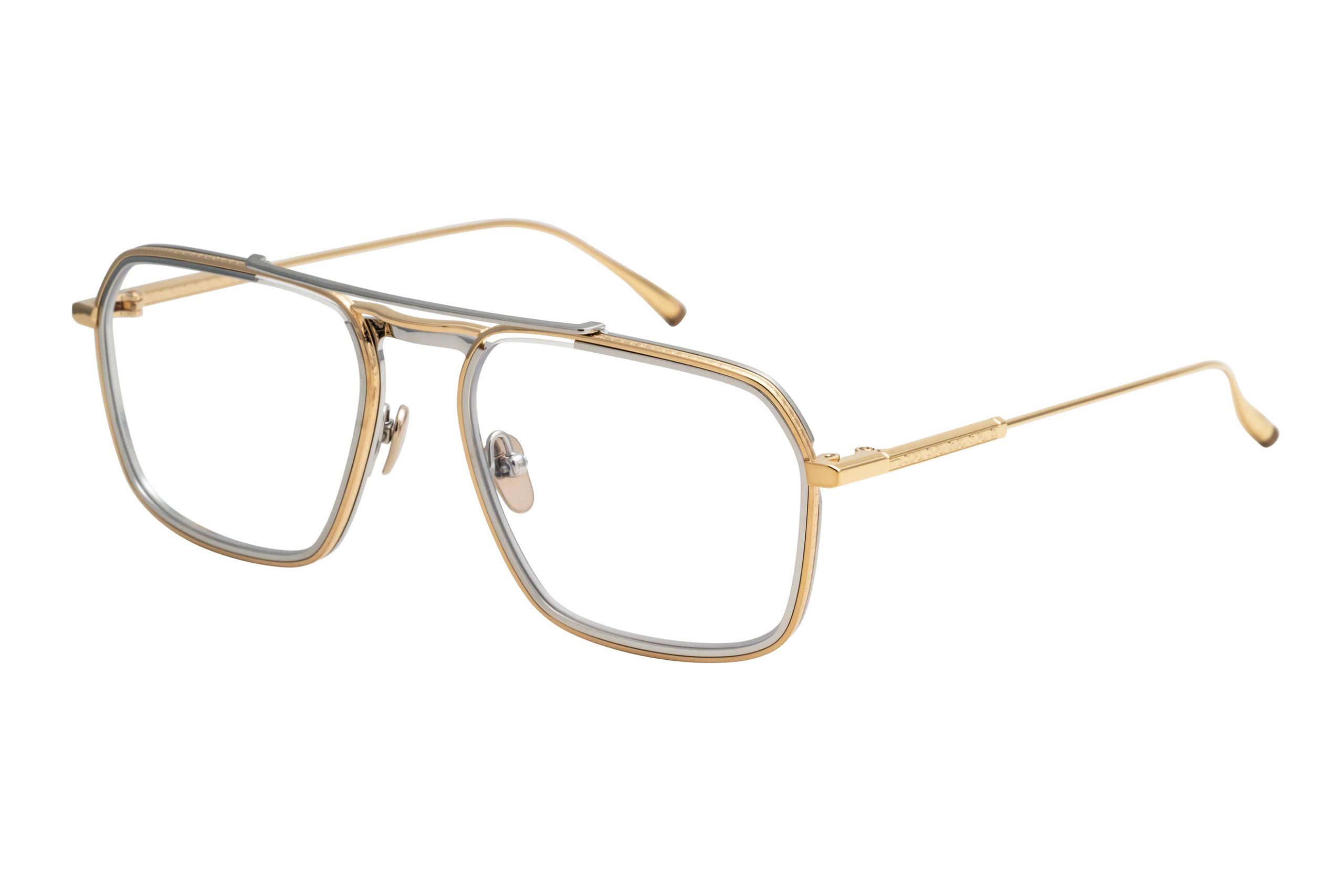 MASUNAGA 1905 - PILOT 'TAKA’ OPTICAL /Gold + Silver