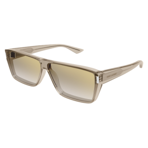 SAINT LAURENT - FLAT TOP ‘SL 757' SUNGLASSES /Beige