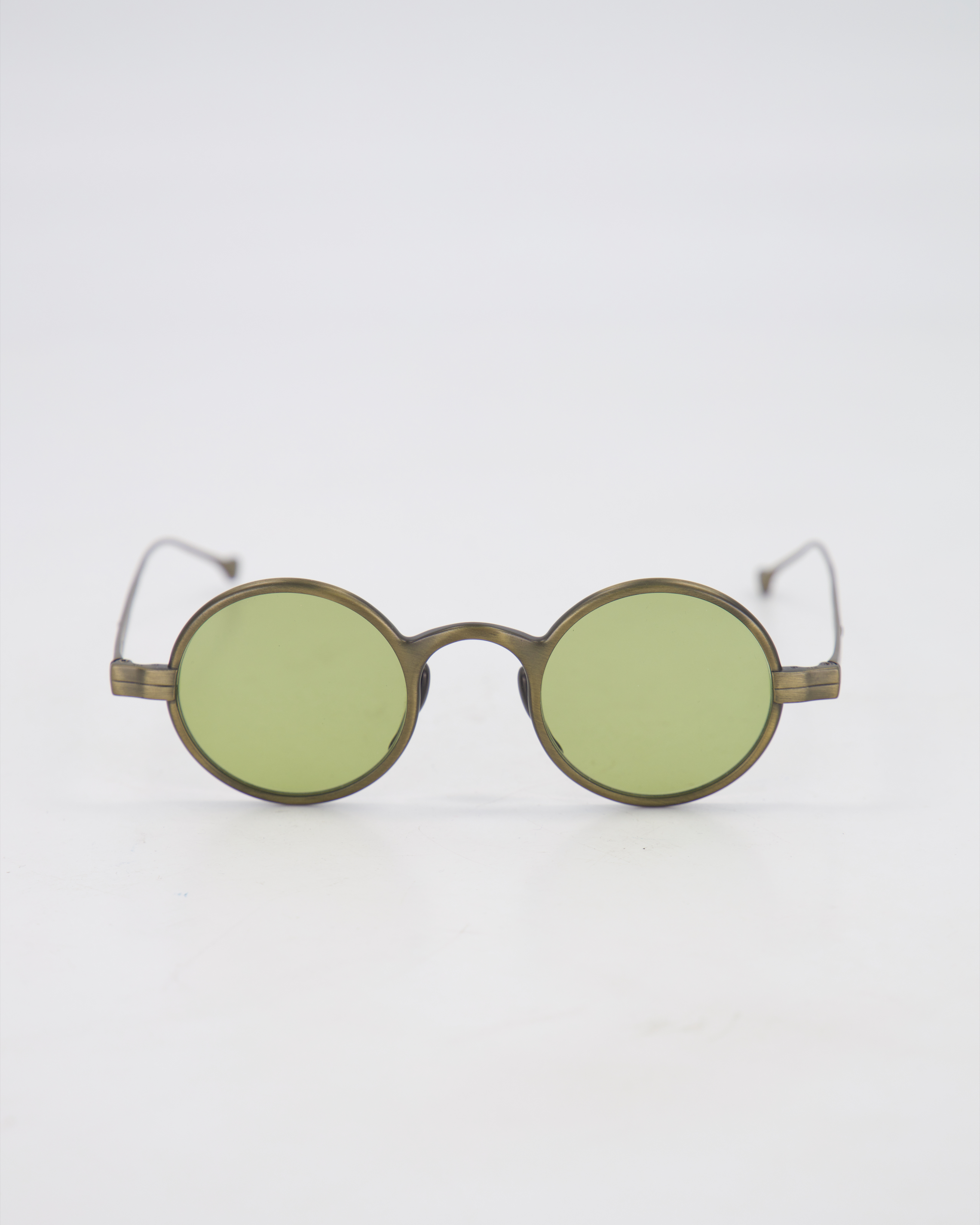 Ducloux Les Lunettes - COLLECTION XiX | ROUND 'SPECULA SOL VERONESE' Sunglasses /ANTIQUE GOLD