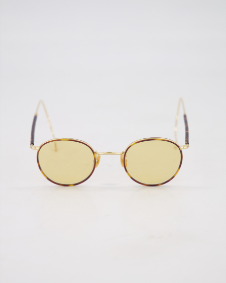 Ducloux Les Lunettes - 'PANTOS GM' Sunglasses /Tortoise Safran