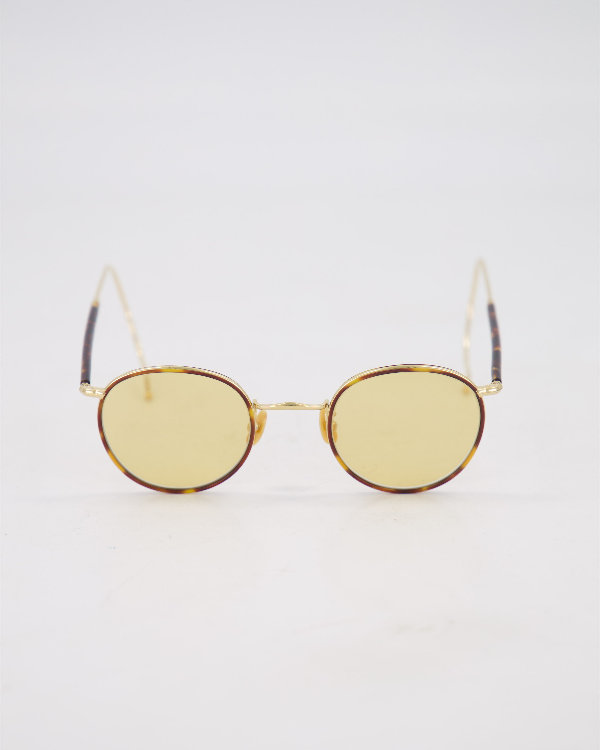 Ducloux Les Lunettes - 'PANTOS GM' Sunglasses /Tortoise Safran