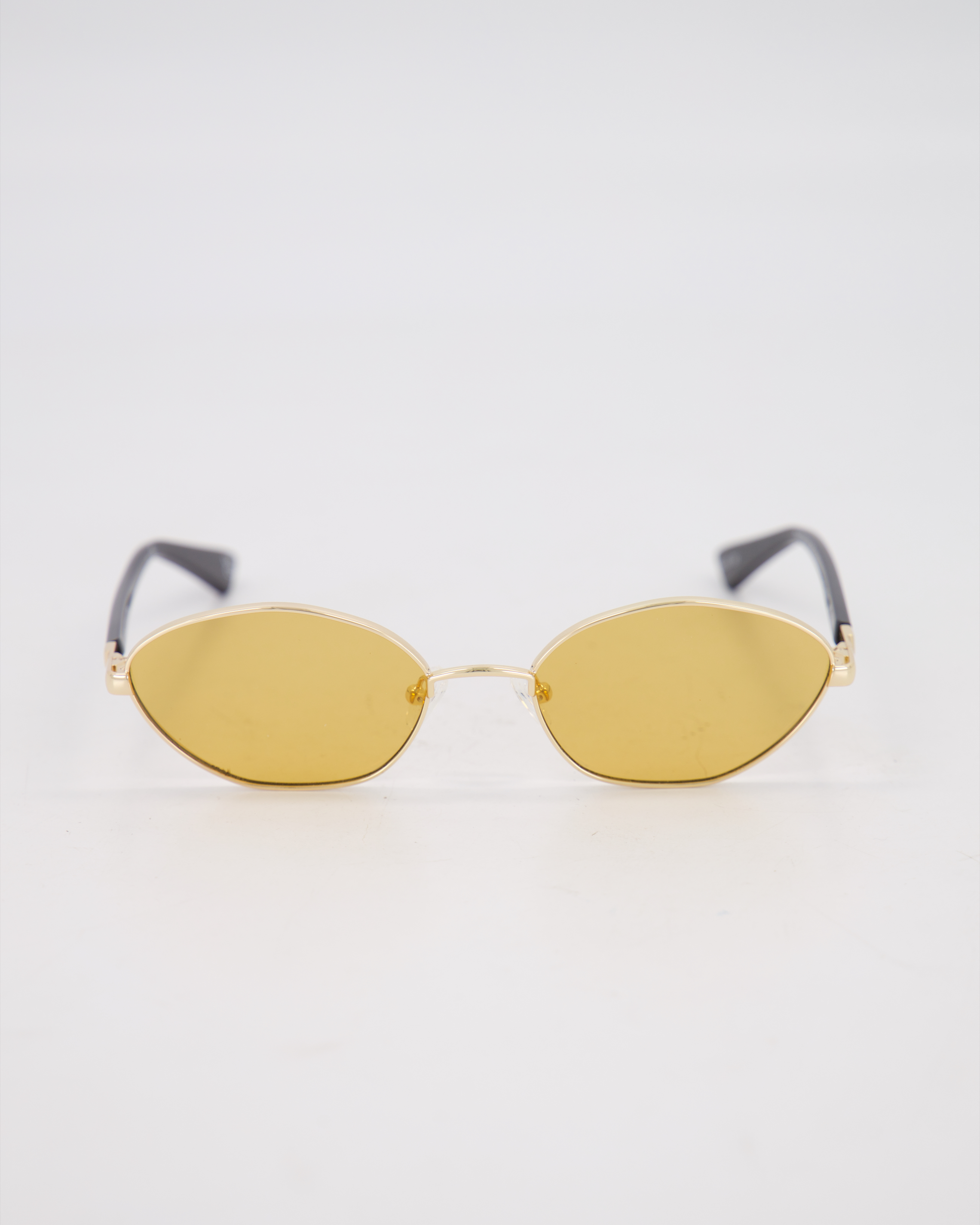 LE SPECS - LE SUSTAIN ♻️ 'LE BEBE' SUNGLASSES /GOLD + AMBER TINT