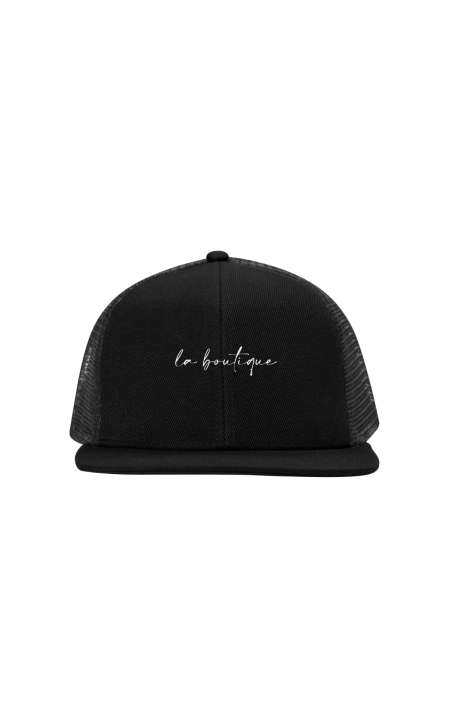LA BOUTIQUE - TRUCKER CAP /BLACK