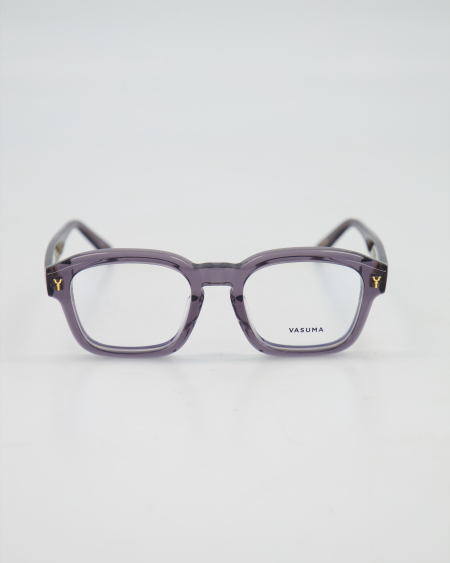 VASUMA - BOLD RECTANGLE ’ANGULIFER’ OPTICAL EYEGLASSES /GREY