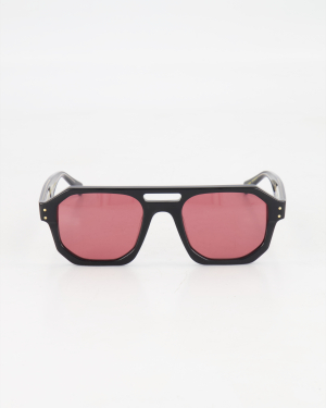 VASUMA - RECTANGLE ’GARTER’ SUNGLASSES /BLACK