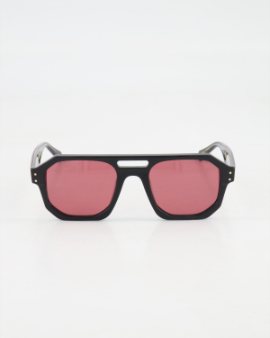 VASUMA - RECTANGLE ’GARTER’ SUNGLASSES /BLACK