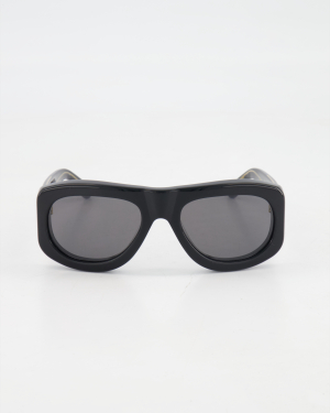VASUMA - BOLD WRAP ’TAN RACER’ SUNGLASSES /BLACK