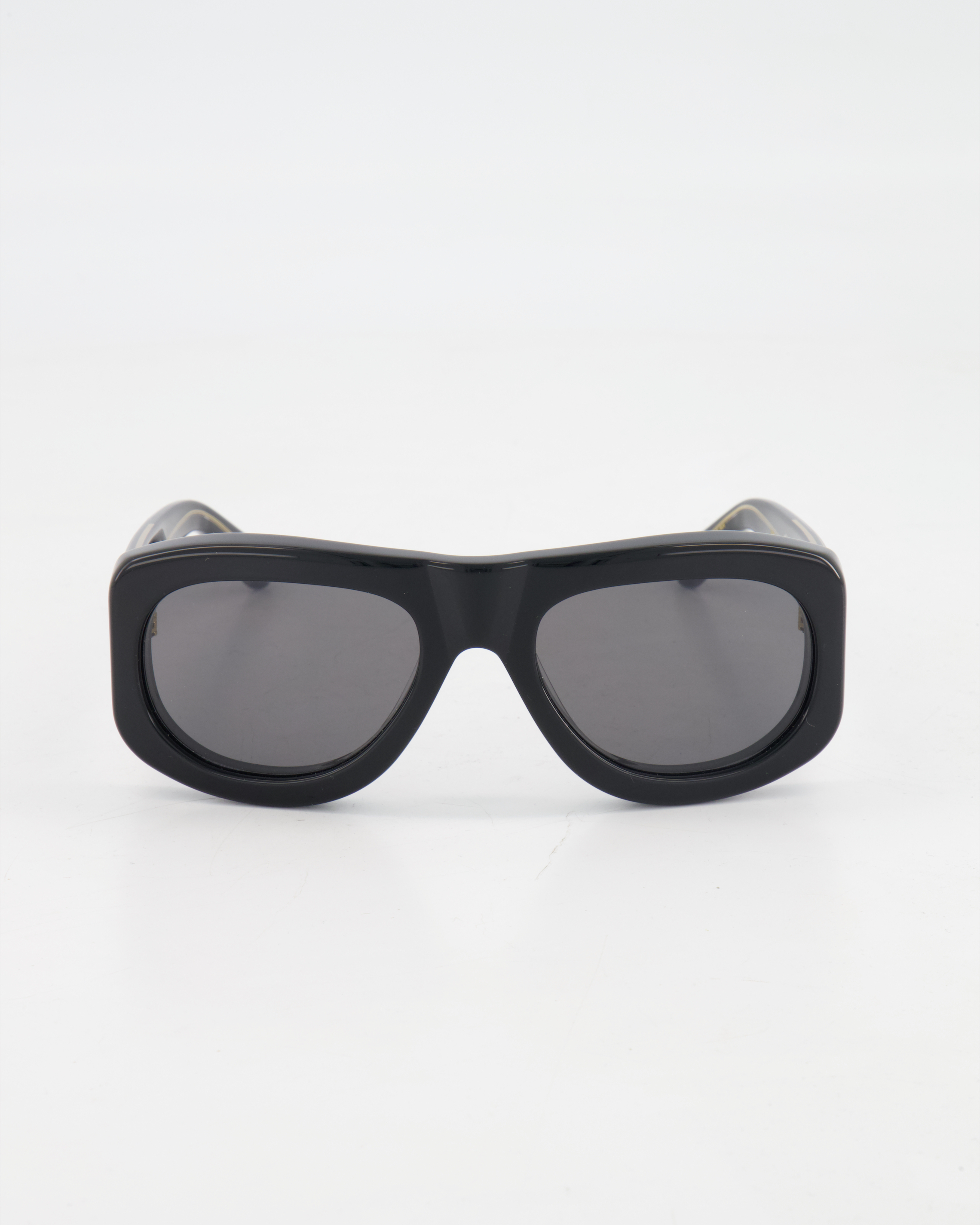 VASUMA - BOLD WRAP ’TAN RACER’ SUNGLASSES /BLACK