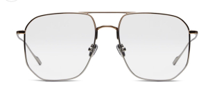 E&E EYEWEAR - OVERSIZE PILOT ’VINDELÄLVEN’ OPTICAL /Gold iron