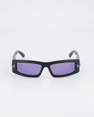 TOM FORD ICON - BOLD SLIM  TI0026 SUNGLASSES /SHINY BLACK