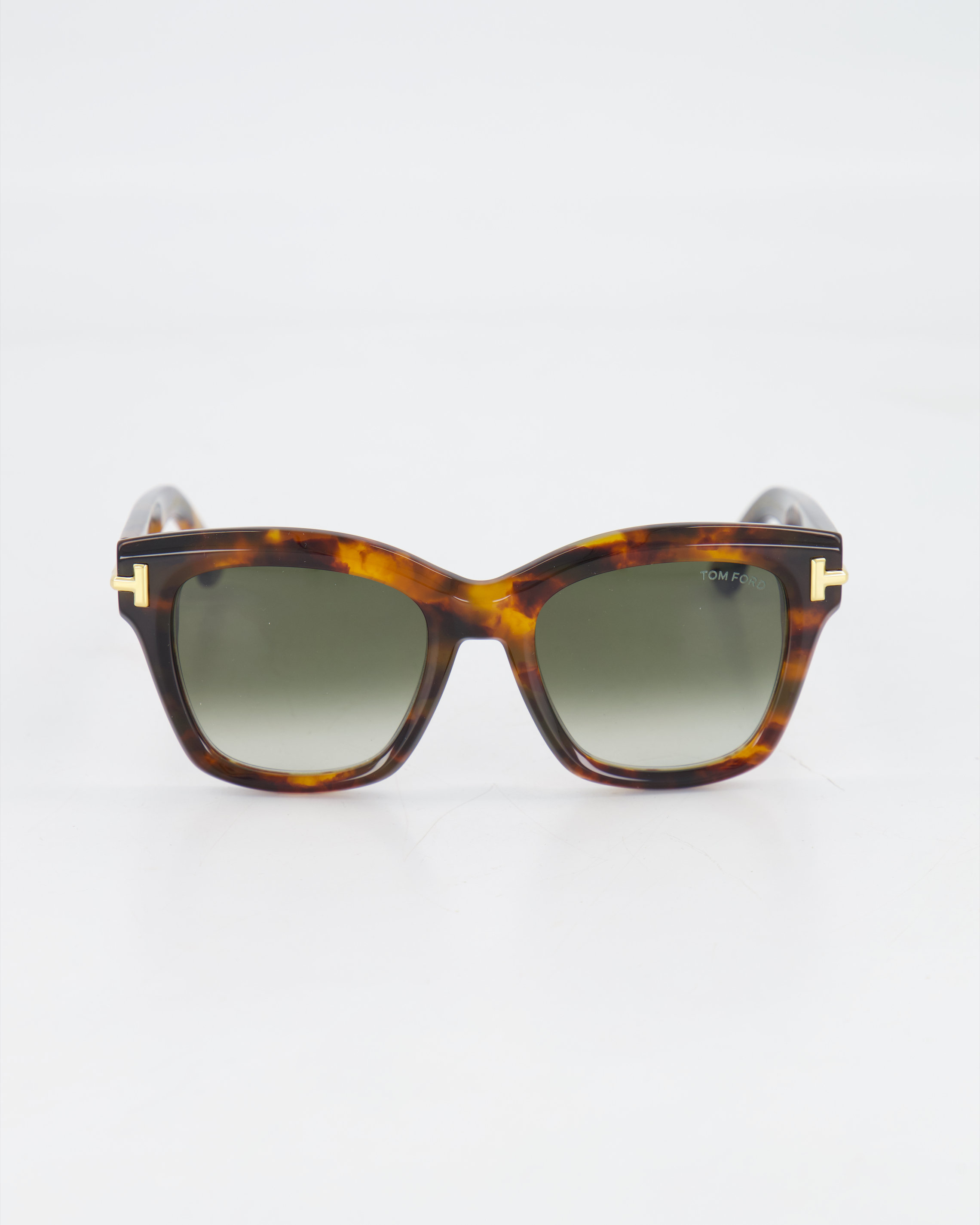 TOM FORD ICON - BOLD CATEYE  FT1329 SUNGLASSES /COLOURED HAVANA