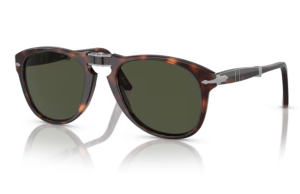 PERSOL - Round '714 FOLDING' Sunglasses /Havana