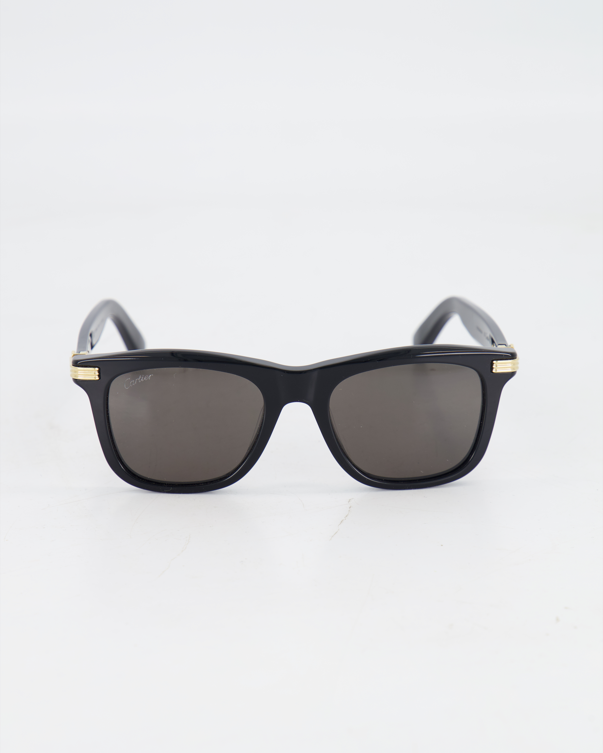 CARTIER - BOLD RECTANGLE SUNGLASSES /BLACK
