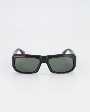 SAINT LAURENT - BOLD RECTANGLE SUNGLASSES /HAVANA