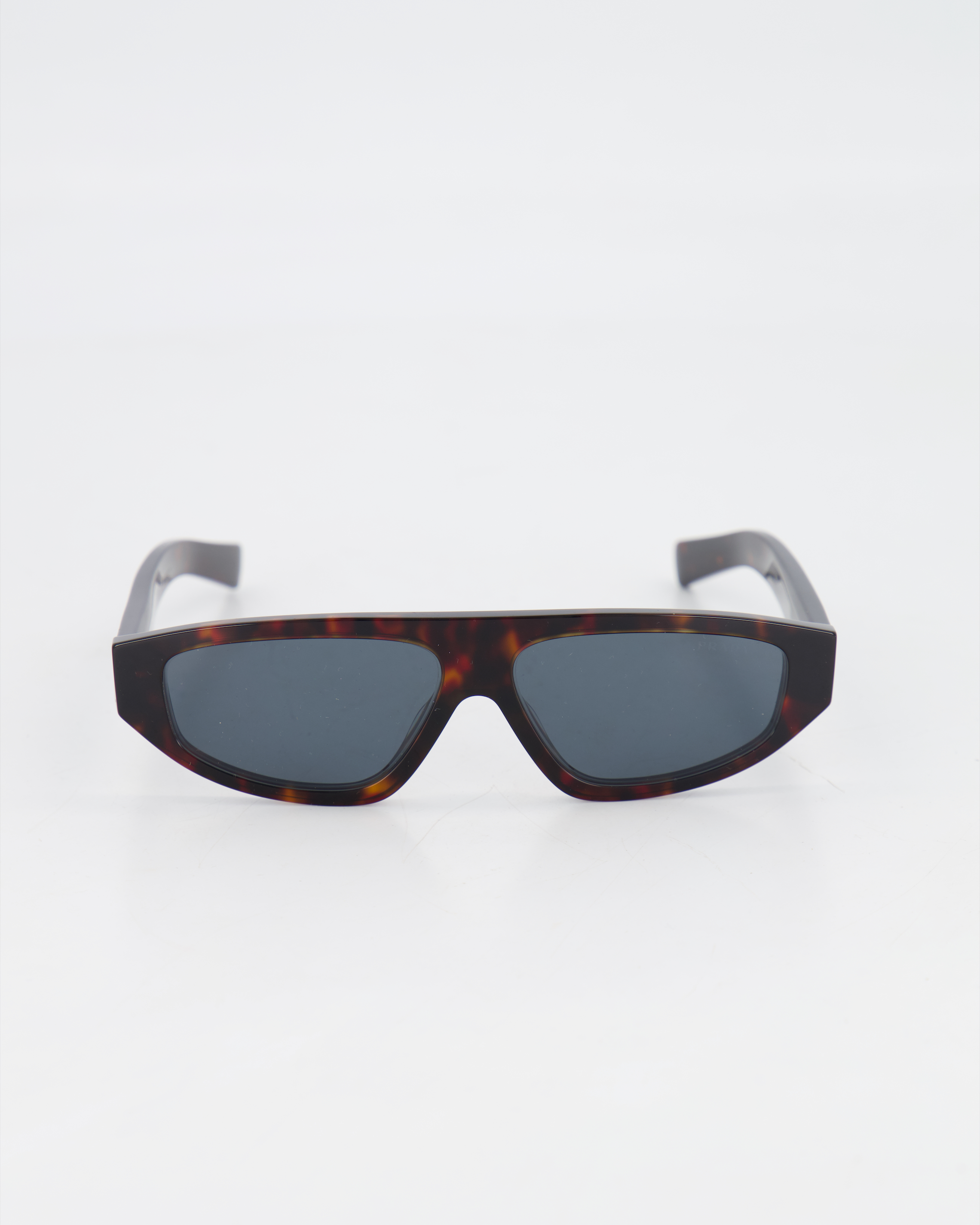 PRADA - OVAL SLIM 0PR C02S SUNGLASSES /Root havana
