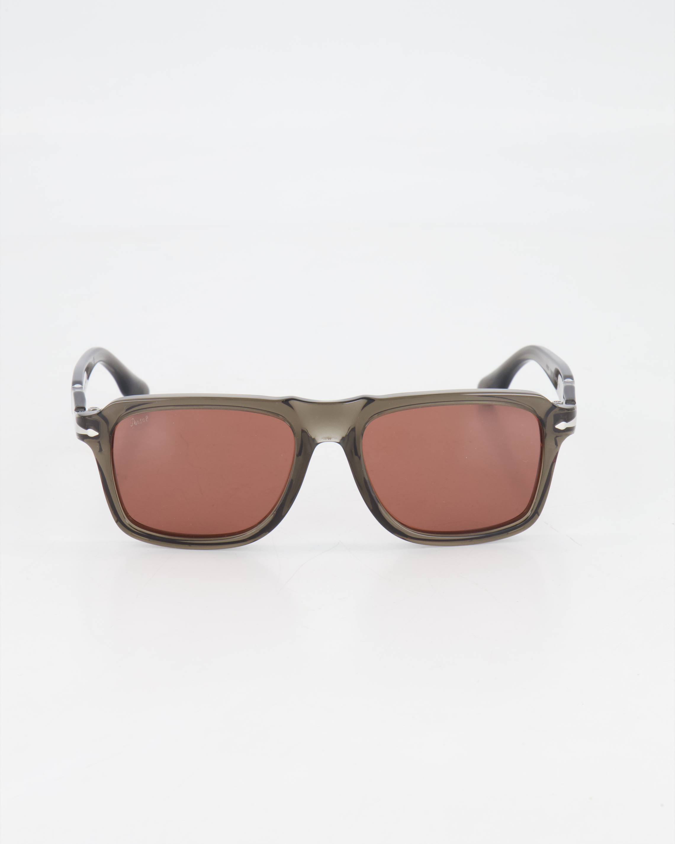 PERSOL - Bold rectangle Sunglasses /OPAL GRAY