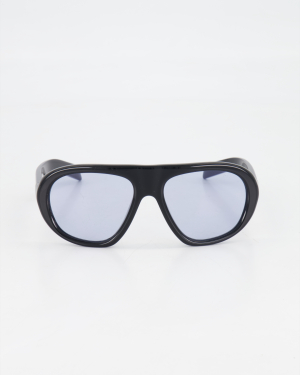 PRADA - BOLD MASK 0PR C05S SUNGLASSES /BLACK BLUE