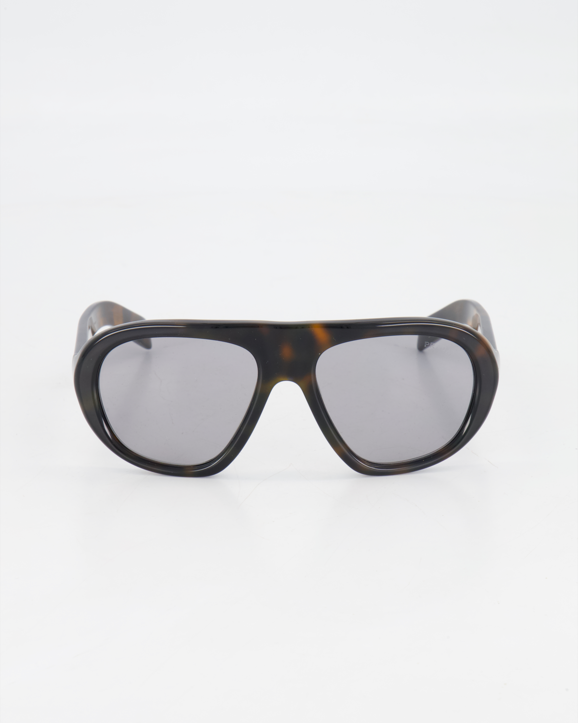 PRADA - BOLD MASK 0PR C05S SUNGLASSES /JUNIPER TORTOISE