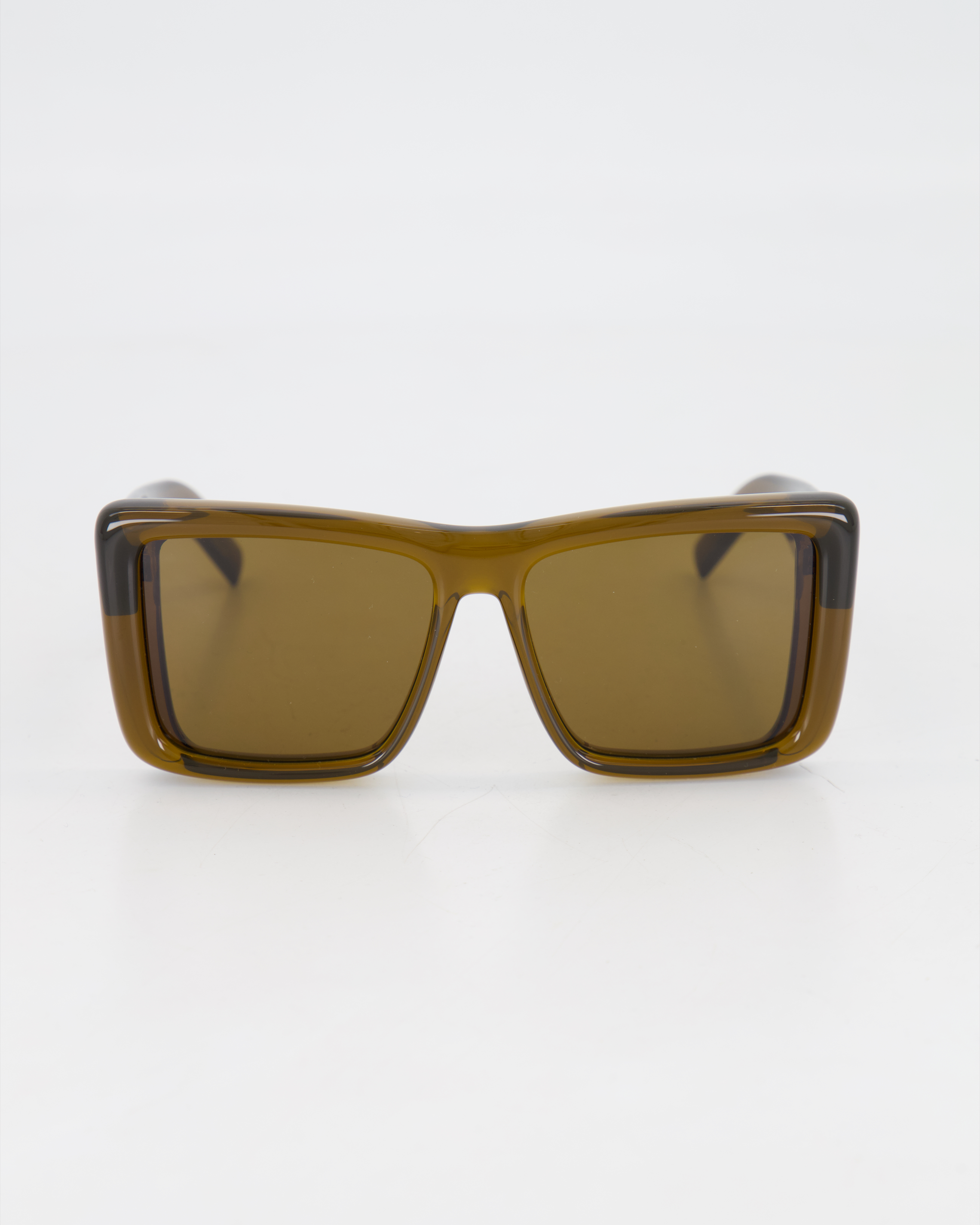 SAINT LAURENT - BOLD OVERSIZE ‘HOWL’ SUNGLASSES /BROWN