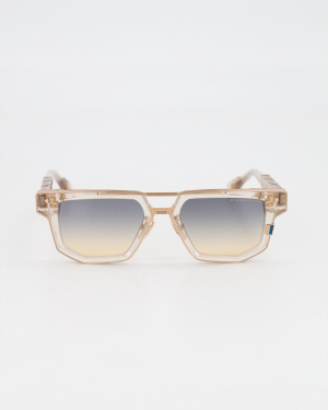 DITA - PILOT ’MACH NINE’ SUNGLASSES /KHAKI CRYSTAL + ROSE GOLD