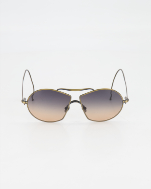 Ducloux Les Lunettes - VINTAGE PILOT 'PEGASE SOL CREPUSCULE' Sunglasses /BRONZE