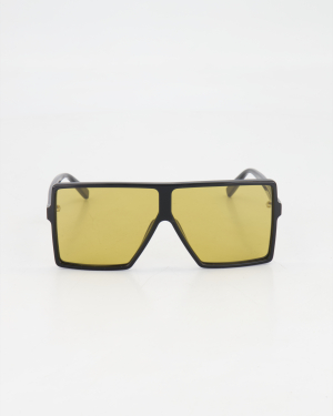 SAINT LAURENT - LIGHT OVERSIZE 'BETTY' SUNGLASSES /Havana tortoise