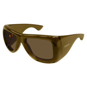 SAINT LAURENT - BOLD WRAP ‘HOWL’ SUNGLASSES /BROWN