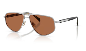 BRUNELLO CUCINELLI - PILOT ’DIKE’ SUNGLASSES /ARGENTO
