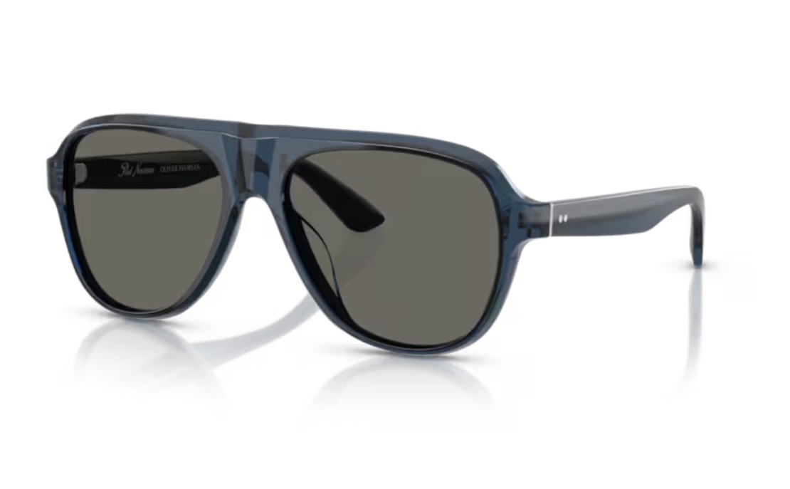 OLIVER PEOPLES - PILOT 'Paul newman sun' Sunglasses /Newman blue