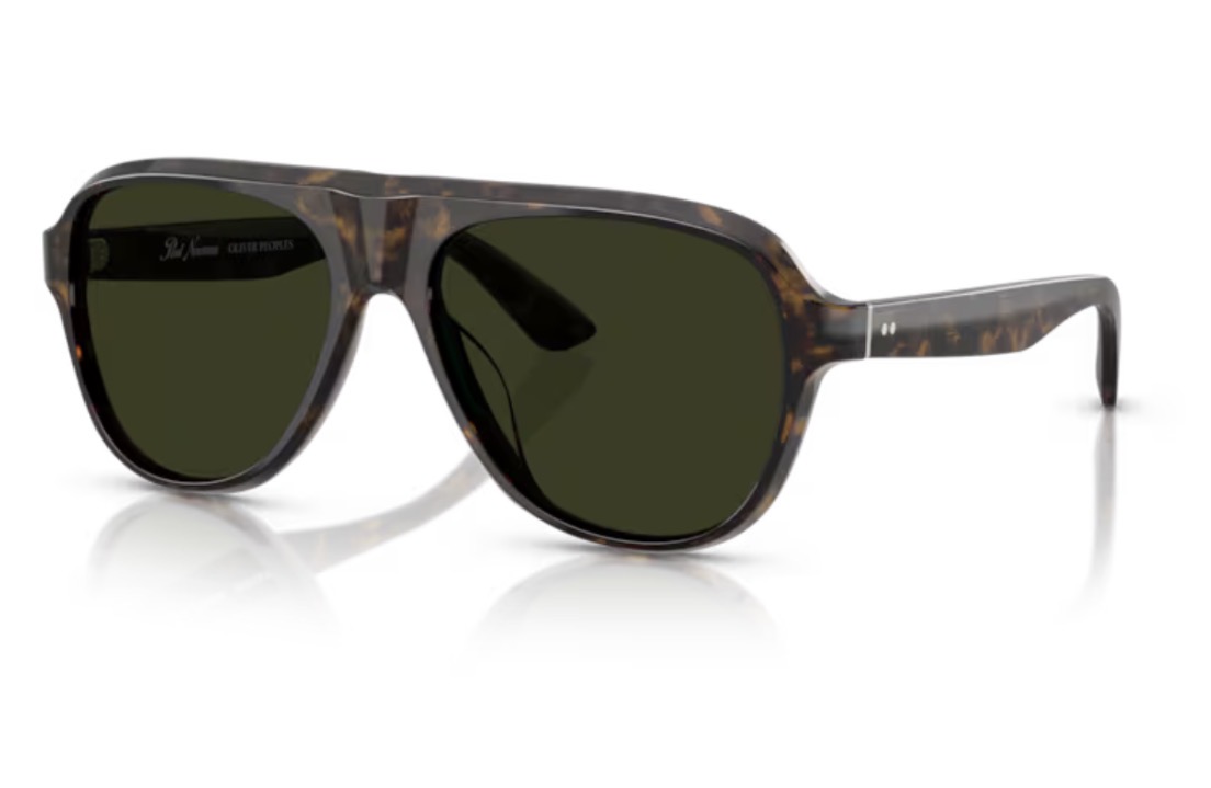 OLIVER PEOPLES - Aviator 'Paul newman sun' Sunglasses /Walnut tortoise *Polarized*