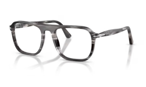 PERSOL - 1960's Pilot ’Jacques’ Eyeglasses /Black grey