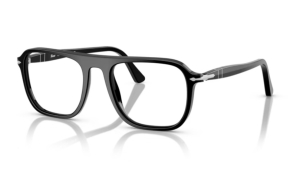 PERSOL - 1960's Pilot ’Jacques’ Eyeglasses /Black