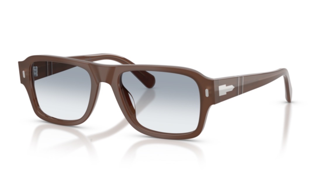PERSOL - BOLD RECTANGLE Eyeglasses /Opal caramel
