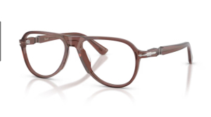 PERSOL - PILOT Eyeglasses /Light brown transparent