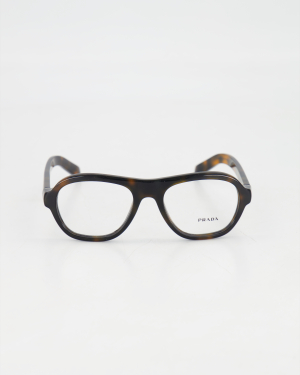 PRADA - OVAL PILOT OPTICAL GLASSES /Juniper tortoise
