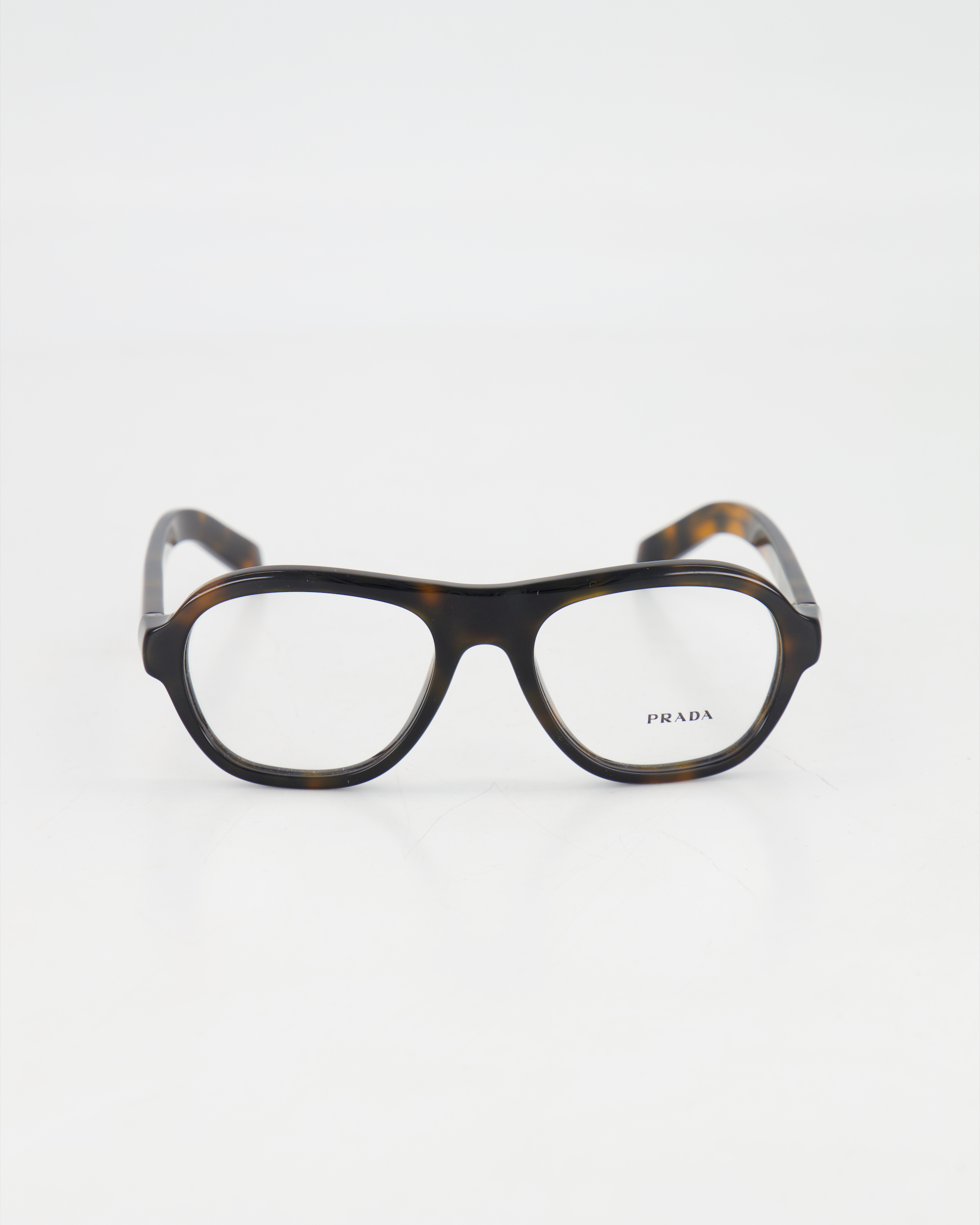 PRADA - OVAL PILOT OPTICAL GLASSES /Juniper tortoise