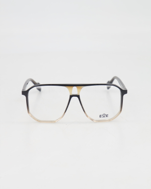 E&E EYEWEAR - OVERSIZE PILOT ’VIPPVEDEL’ OPTICAL /DAWN + Light Bone
