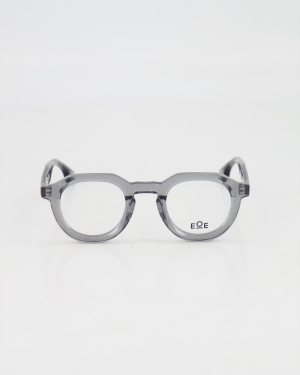 E&E EYEWEAR - BOLD ROUND ’ELJEST’ OPTICAL /Northern Black Crystal
