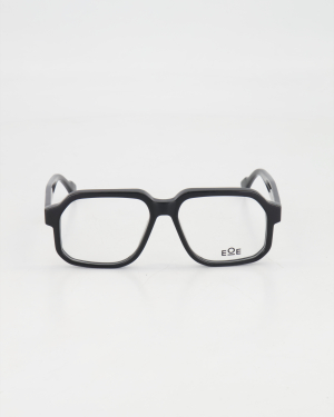 E&E EYEWEAR - OVERSIZE SQUARE ’PEGASUS’ OPTICAL /NORTHERN BLACK